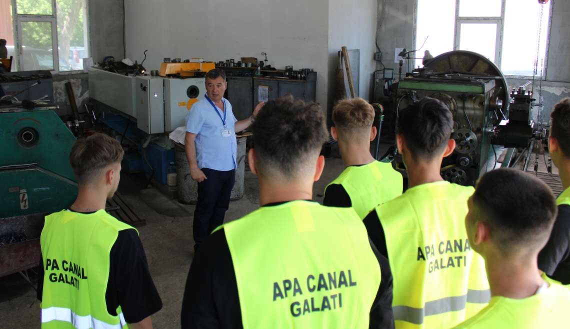 APA CANAL Galați și Liceul Tehnologic